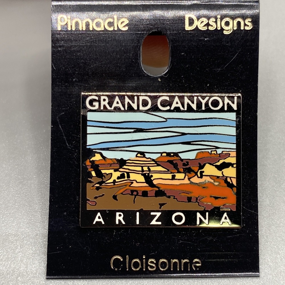 Vintage Pinnacle Designs Grand Canyon Pin Unisex OS Multi National Park Souvenir